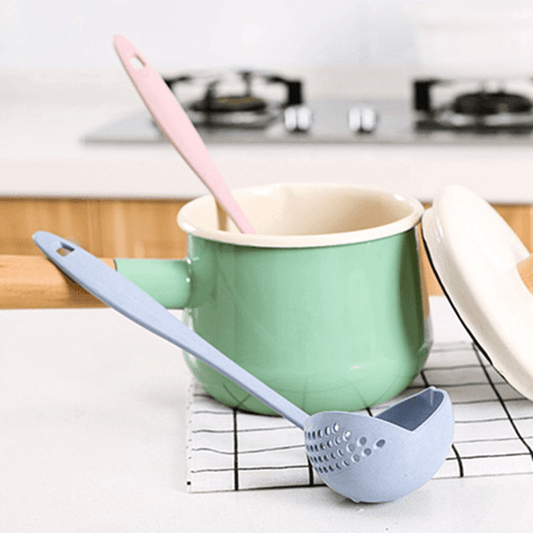 2 In 1 Kitchen Accessories Cooking Long Handle Spoon - Shoprise